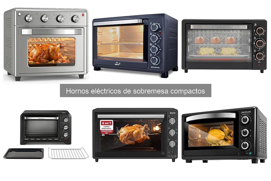 Mejores hornos eléctricos compactos para hacer pan