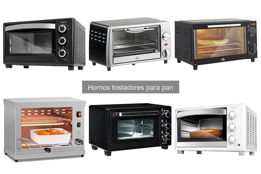 Mejores hornos tostadores para familias: Top 3 opciones