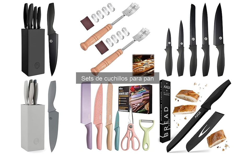 Mejores lugares para comprar sets de cuchillos para pan