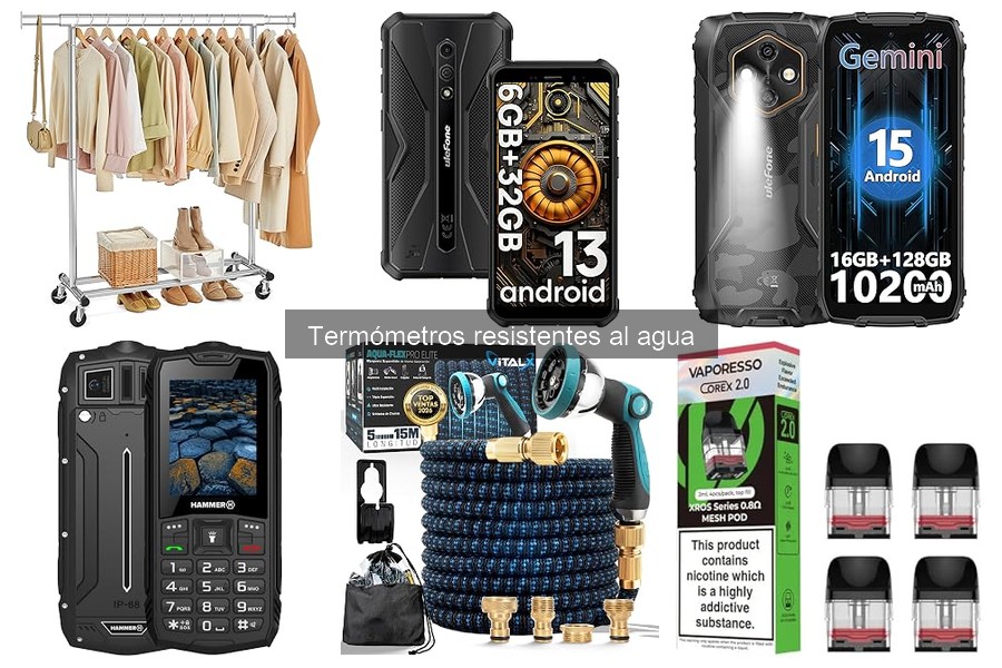 Mejores lugares para comprar termómetros resistentes al agua