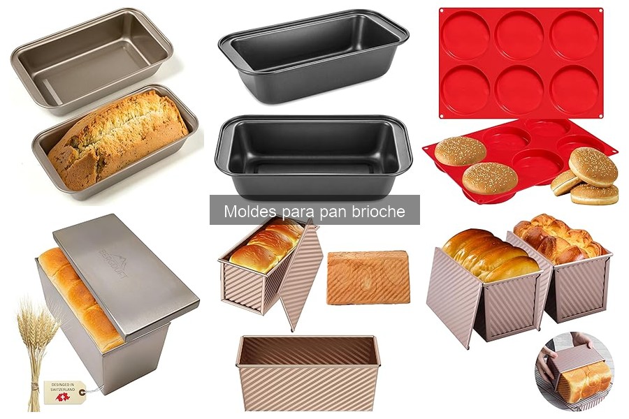 Mejores marcas de moldes para pan brioche: comparativa y análisis