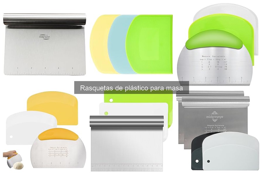 Mejores Marcas de Rasquetas de Plástico para Panificación