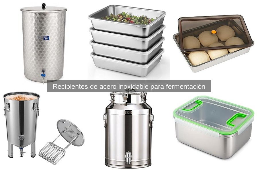 Mejores marcas de recipientes de acero inoxidable para fermentación
