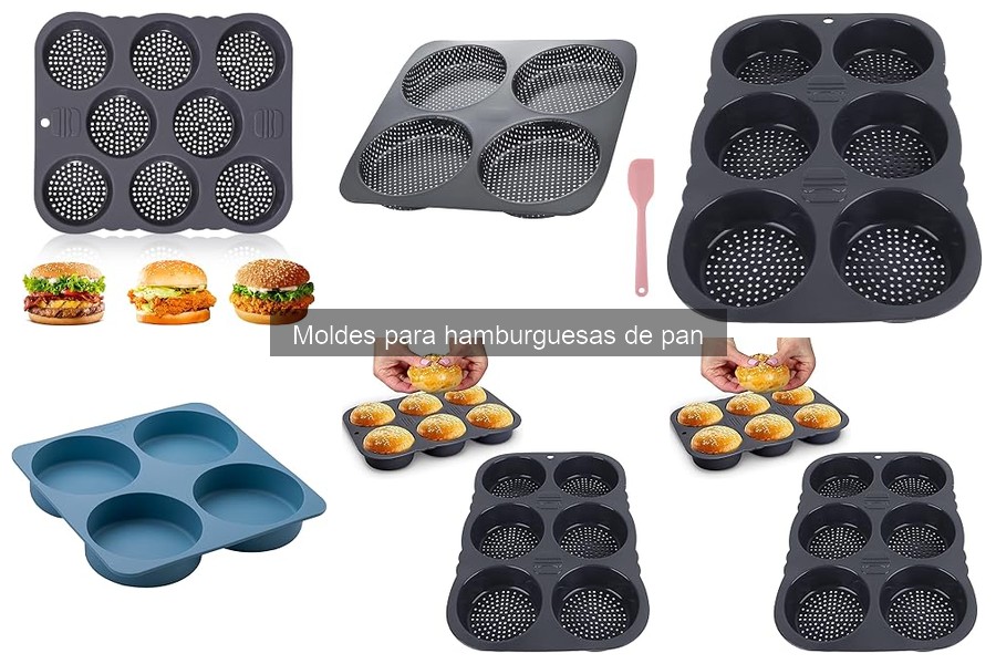 Mejores moldes para hamburguesas de pan para principiantes