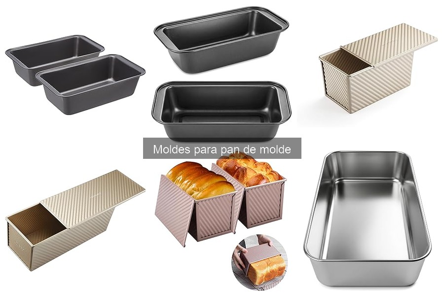 Mejores moldes para pan de molde según opiniones de usuarios