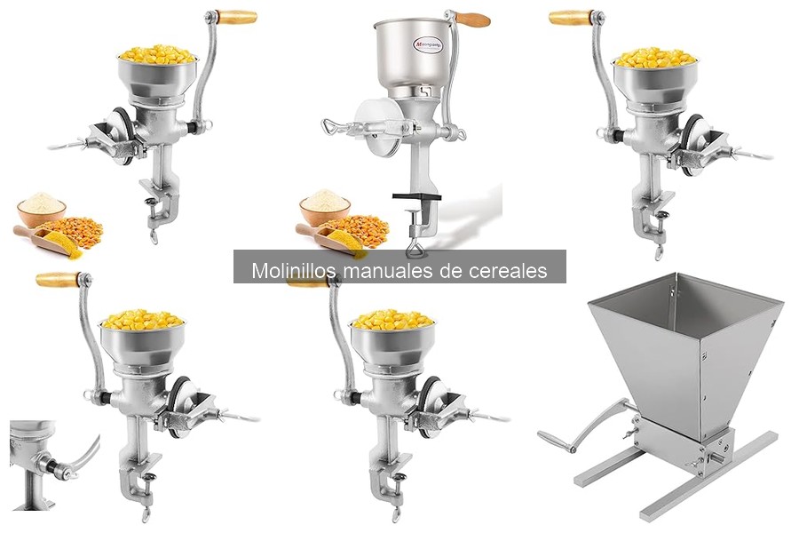 Mejores molinillos manuales de cereales para principiantes