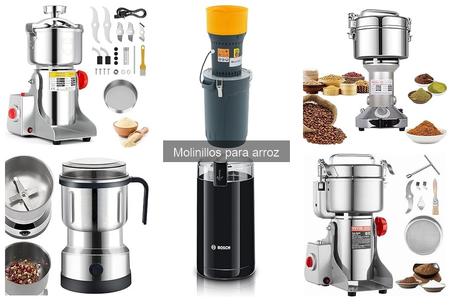 Mejores molinillos para arroz: comparativa y precios