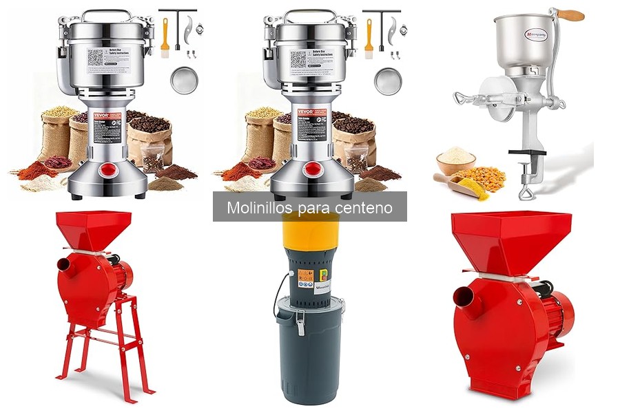 Mejores molinillos para centeno: comparativa de marcas y modelos