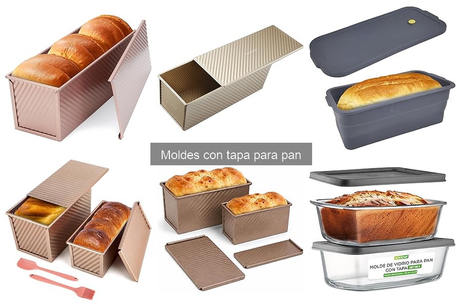 Mejores ofertas de moldes con tapa para pan en Amazon
