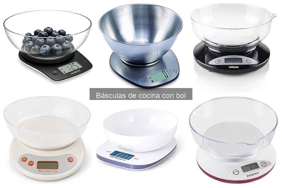Mejores ofertas en básculas de cocina con bol en 2023