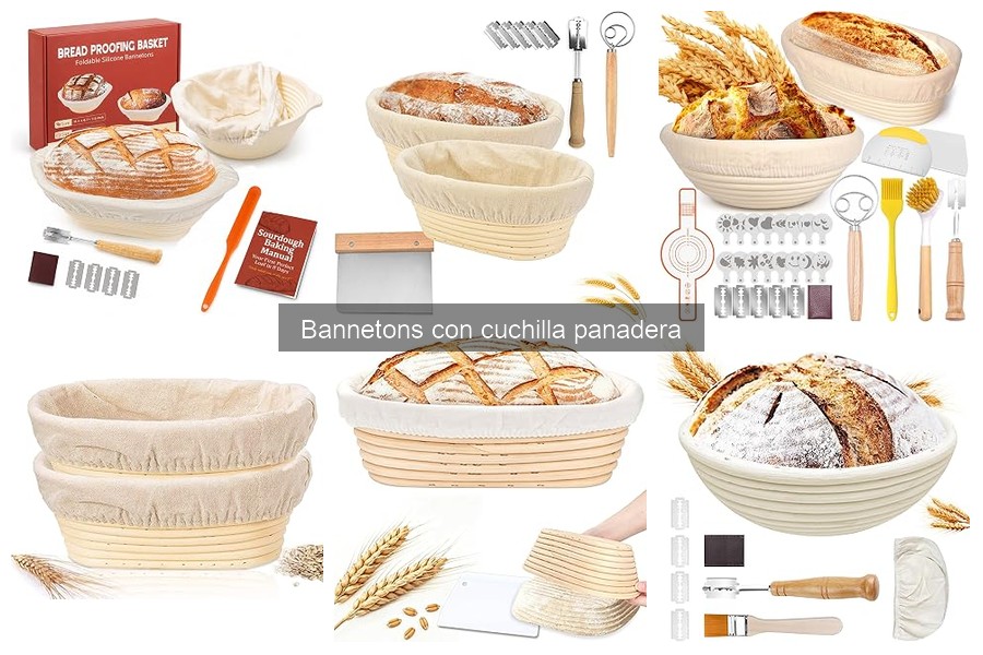 Mejores ofertas y precios de bannetons con cuchilla panadera