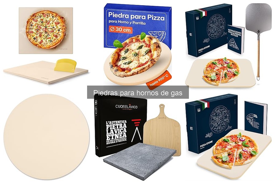 Mejores Piedras para Hornos de Gas en 2023: Comparativa