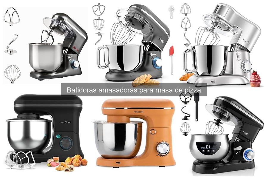 Mejores precios para batidoras amasadoras de masa de pizza