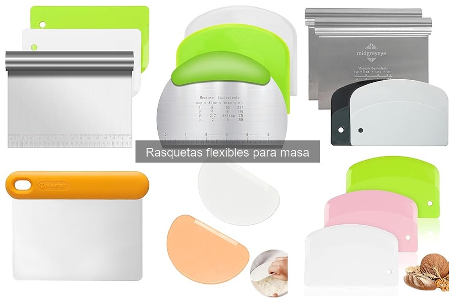 Mejores rasquetas flexibles para panaderos principiantes