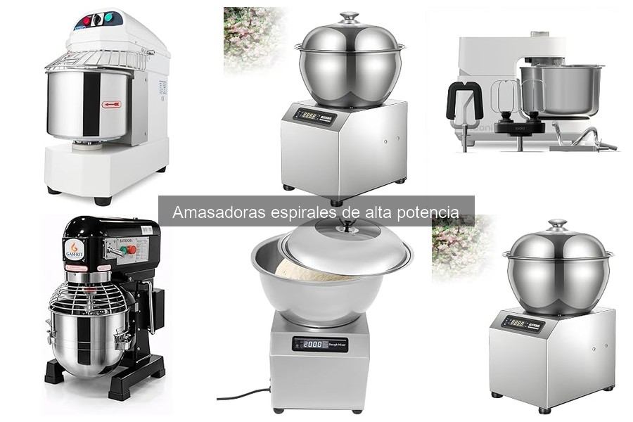 Mejores recetas para pan con amasadora espiral de alta potencia