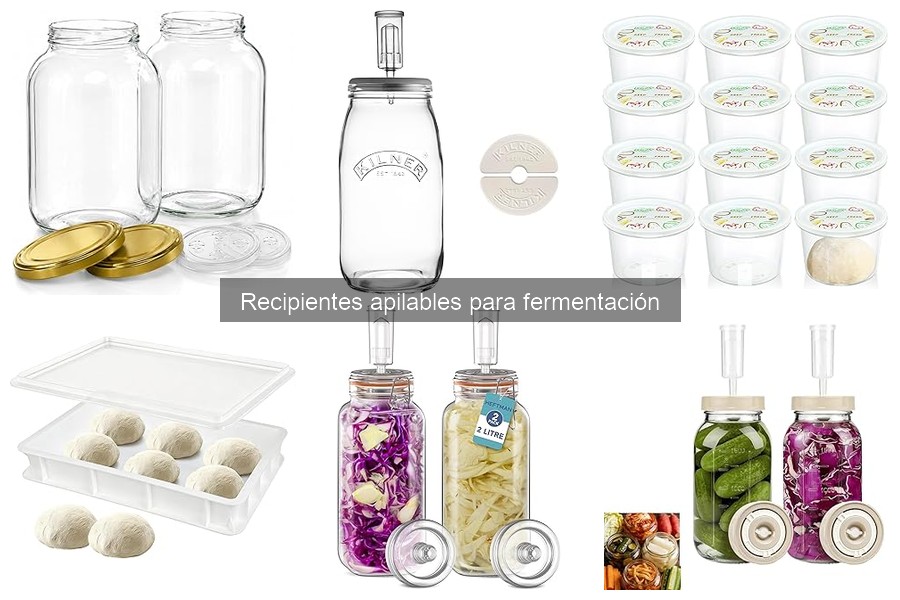 Mejores recipientes apilables para fermentación en 2023