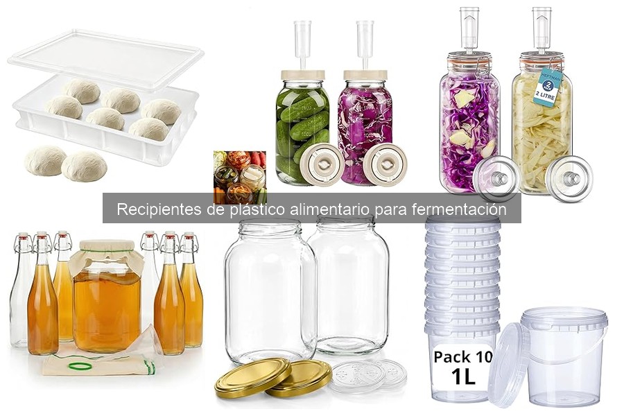 Mejores recipientes de plástico para fermentación comparativa