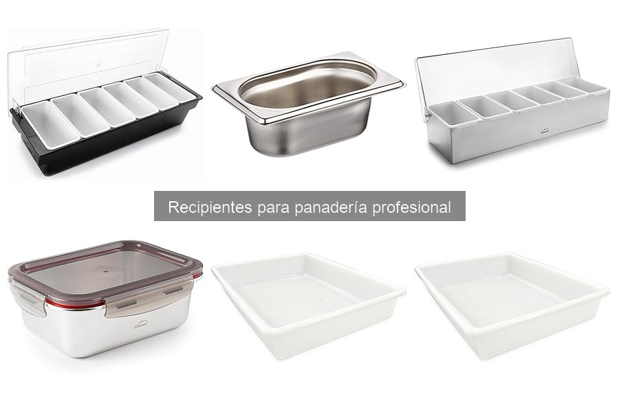 Mejores recipientes para panadería profesional 2023