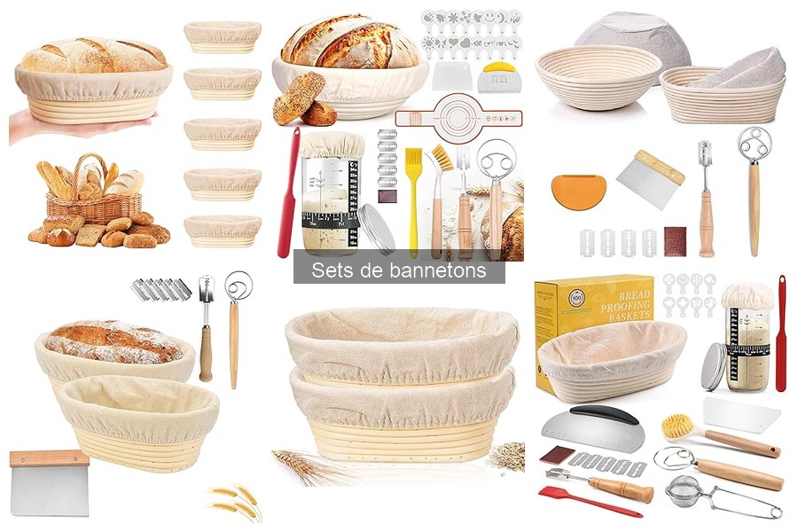 Mejores sets de bannetons para panaderos principiantes
