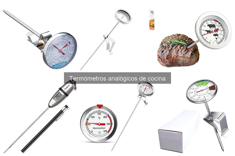 Mejores termómetros analógicos de cocina: comparativa 2023