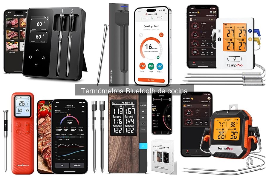 Mejores termómetros Bluetooth para asar carne en 2023