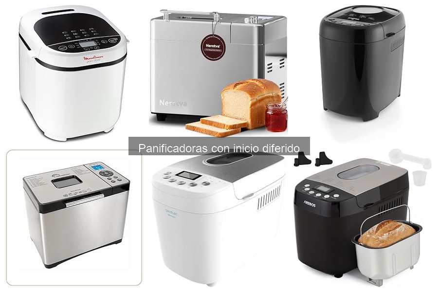 Mejores tiendas para comprar panificadoras con inicio diferido