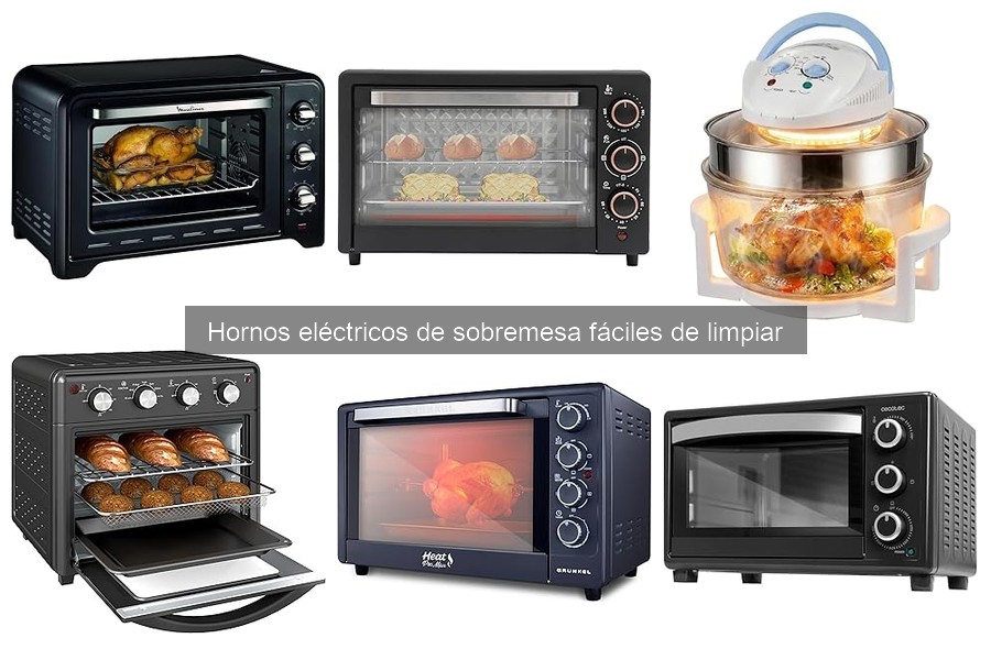 Mejores trucos para mantener hornos eléctricos de sobremesa