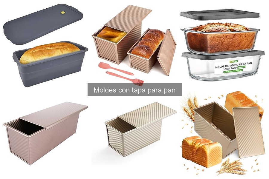 Moldes con tapa para pan: características y beneficios