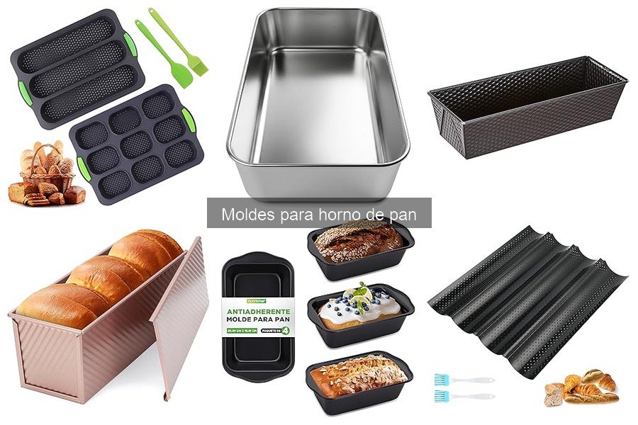 Moldes para hornear pan de molde: los mejores del 2023