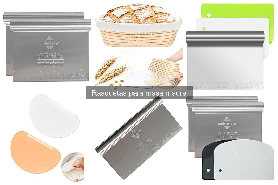 Ofertas de rasquetas para masa madre: Dónde comprarlas