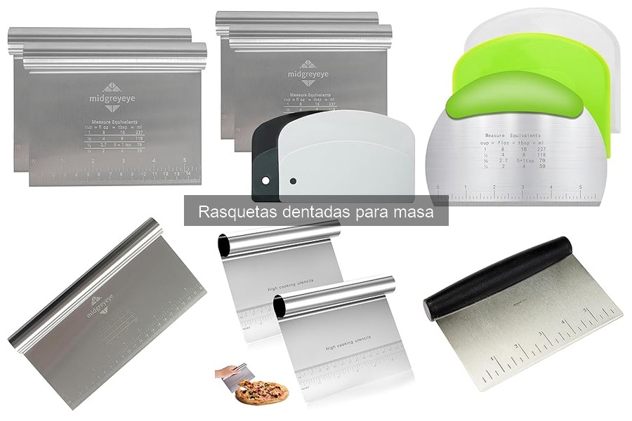 Ofertas en Rasquetas Dentadas para Masa: ¡Aprovecha los Descuentos!