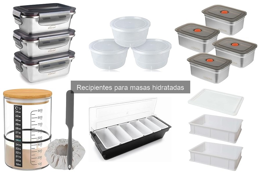 Ofertas en recipientes para masas hidratadas: ¡Aprovecha descuentos!