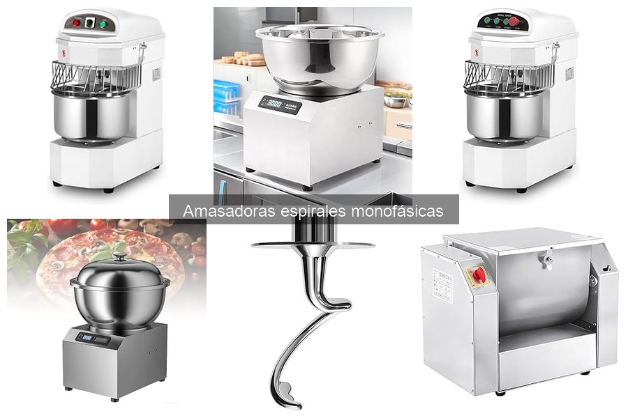 Ofertas y precios de amasadoras espirales monofásicas