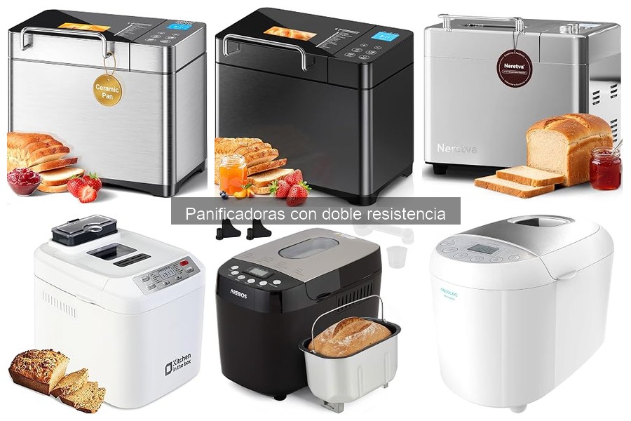Ofertas y precios de panificadoras con doble resistencia