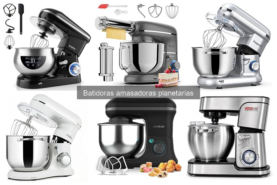Ofertas y promociones en batidoras amasadoras planetarias