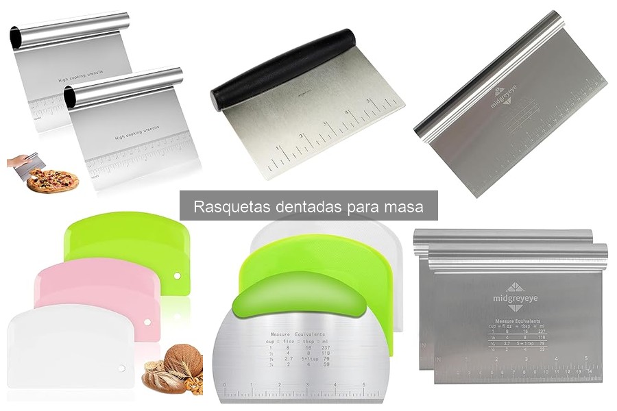 Opiniones de Expertos sobre Rasquetas Dentadas para Masa