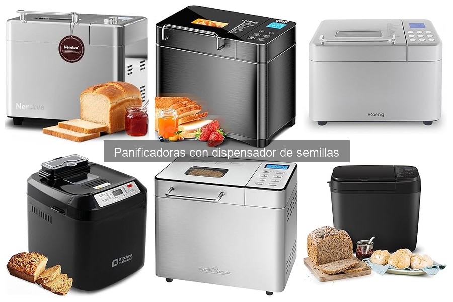 Opiniones de panificadoras con dispensador de semillas