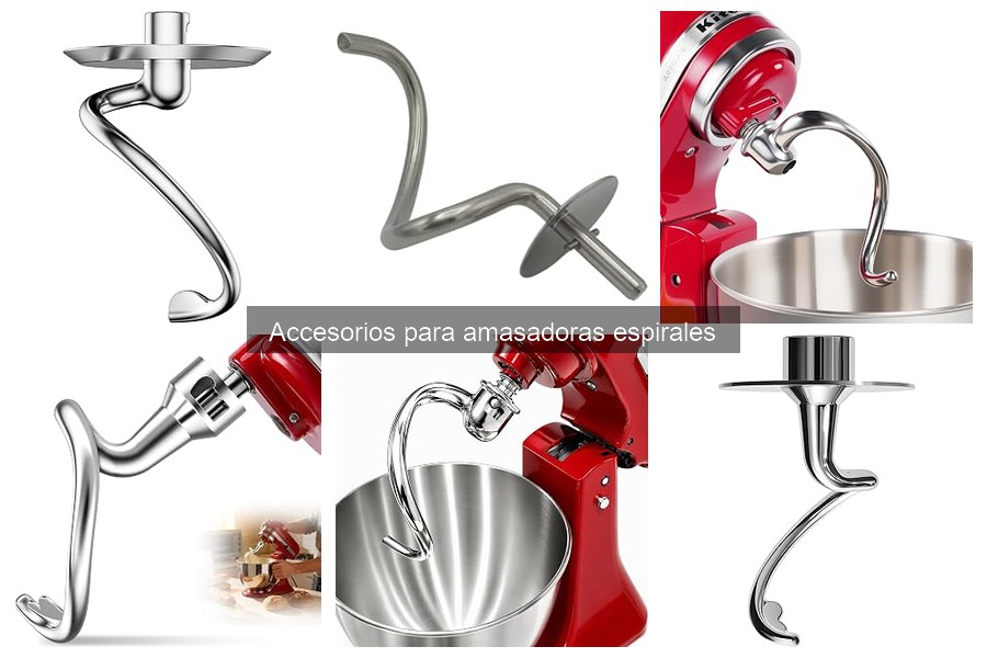 Opiniones sobre accesorios para amasadoras espirales