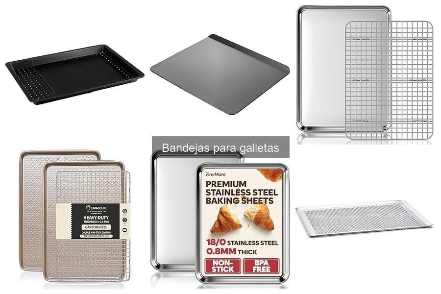 Opiniones sobre bandejas para galletas: Fire More y MasterClass