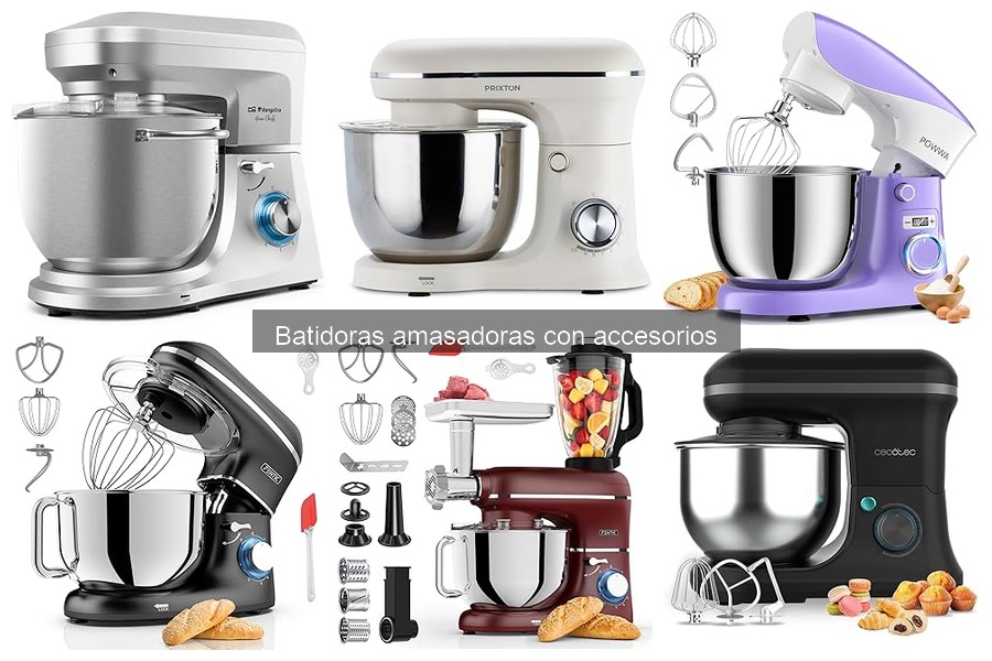 Opiniones sobre batidoras amasadoras populares en 2023