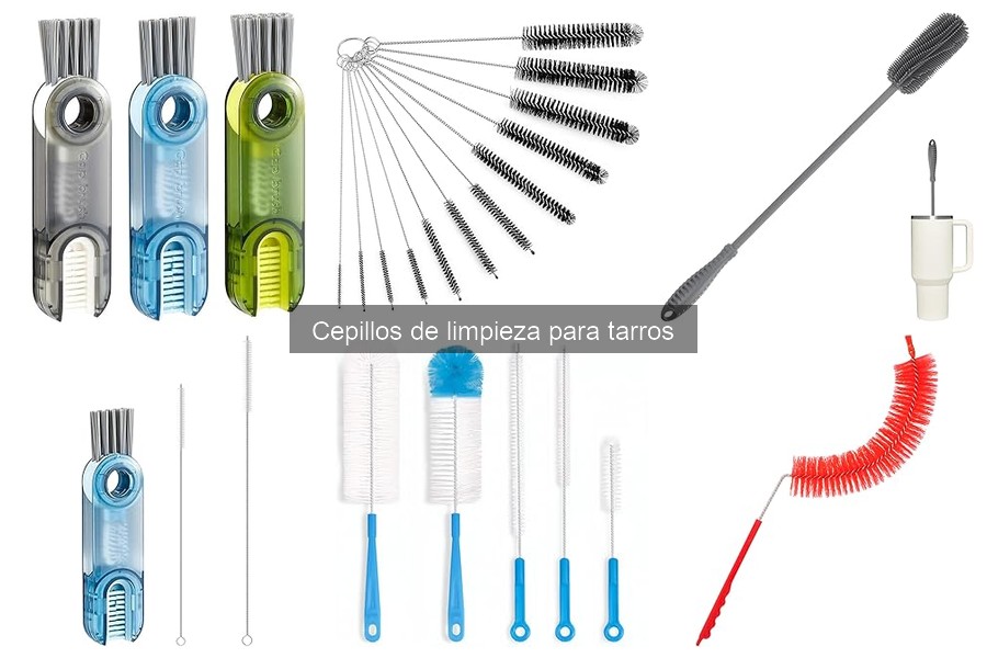 Opiniones sobre cepillos de limpieza para tarros y botellas