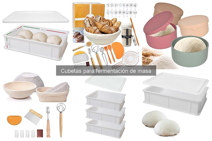 Opiniones sobre cubetas para fermentación de masa
