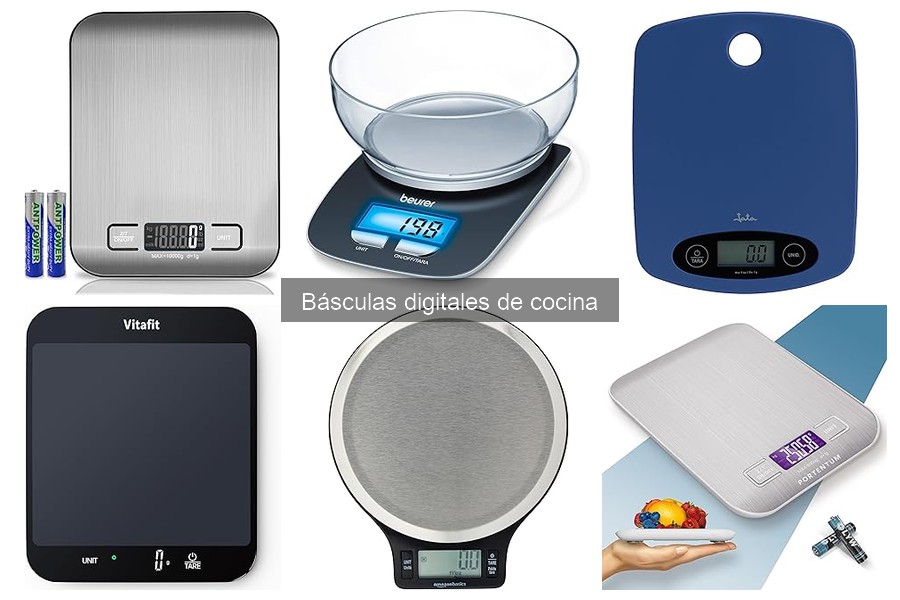 Opiniones sobre las mejores básculas digitales de cocina