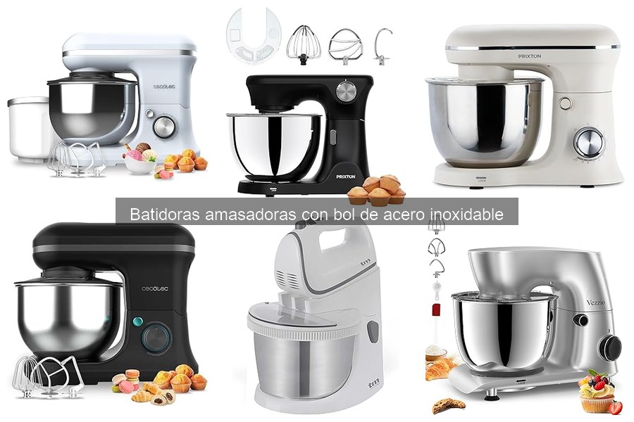 Opiniones sobre las Mejores Marcas de Batidoras Amasadoras