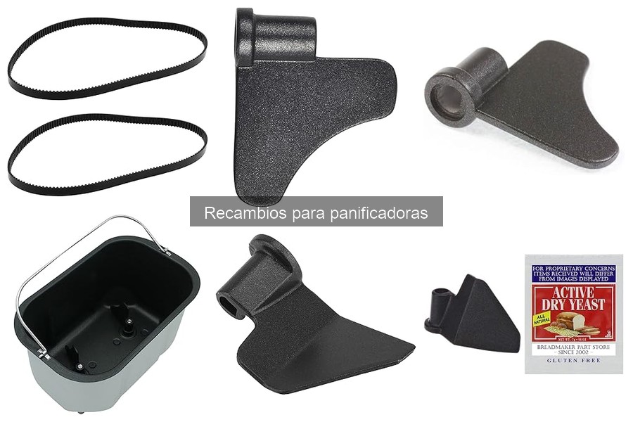 Opiniones sobre los mejores recambios para panificadoras