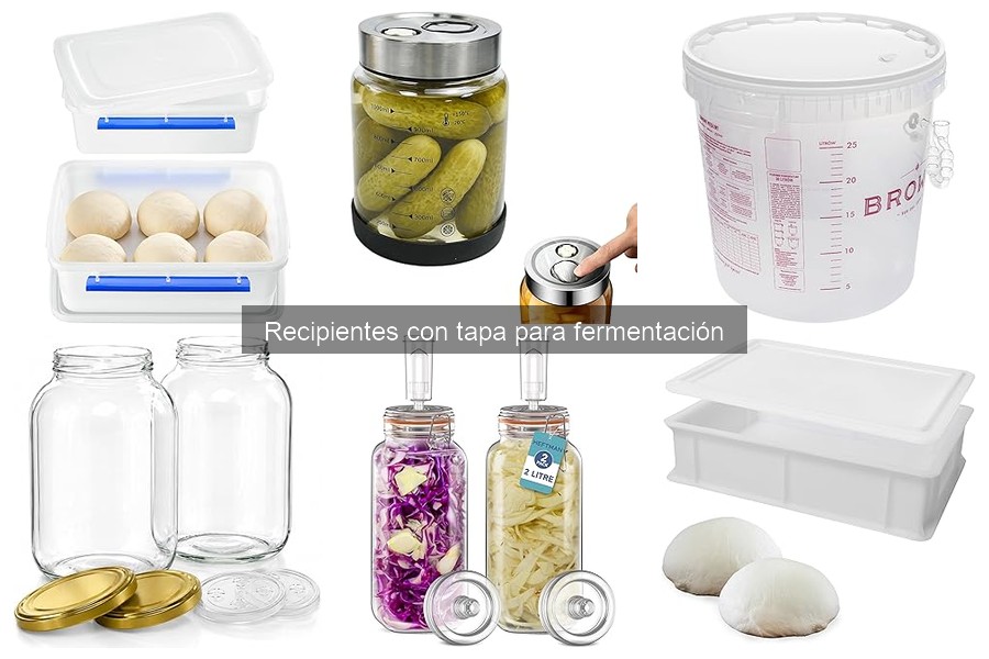 Opiniones sobre recipientes con tapa para fermentación