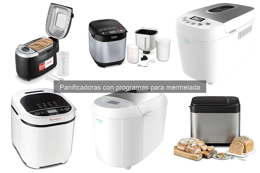 Panificadoras con programas para mermelada: ¿Qué son?
