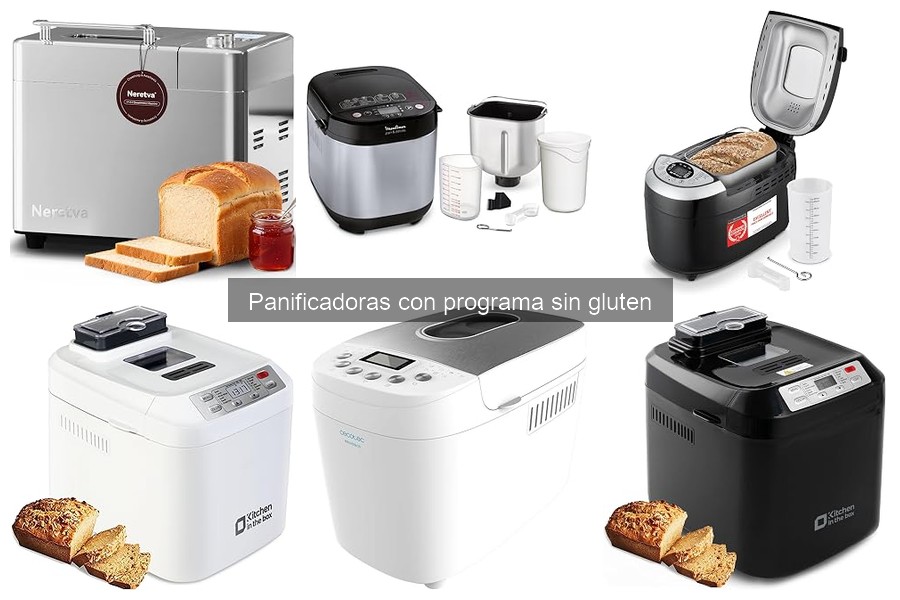 Panificadoras sin gluten: ¿Qué son y cómo funcionan?