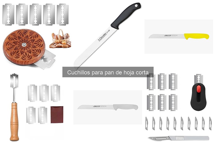 Precio promedio de cuchillos para pan de hoja corta