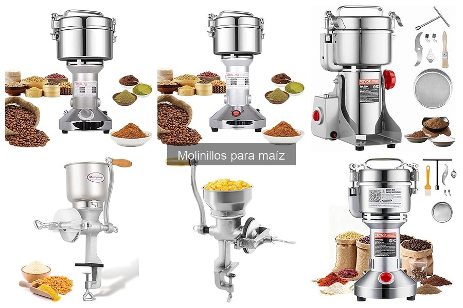 Precio promedio de molinillos para maíz en 2023